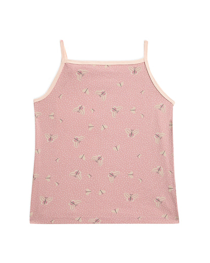 Mi Arcus Pink Top & shorts-Printed-Cotton-For Infants