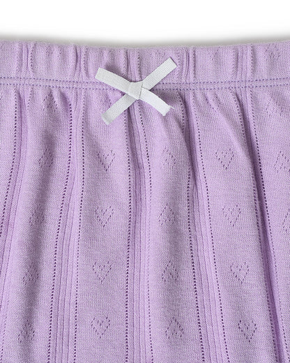 Mi Arcus Purple Bloomers-Solid-Cotton-For Infants