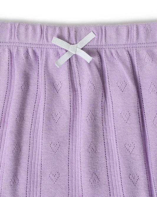 Mi Arcus Purple Bloomers-Solid-Cotton-For Infants