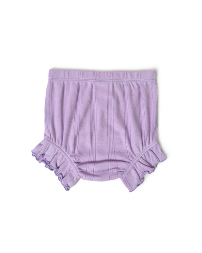 Mi Arcus Purple Bloomers-Solid-Cotton-For Infants