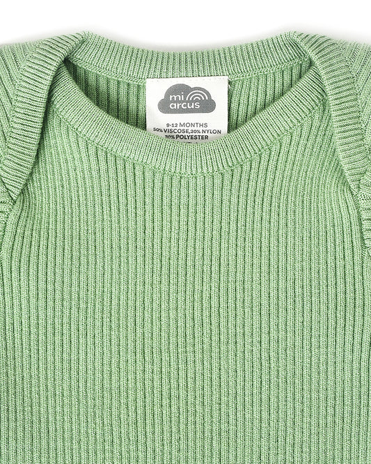 Mi Arcus Misty Green Thermal-Solid-Viscose-For Infants