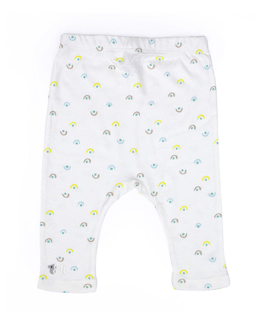 Mi Arcus Multicolored Pajama-Solid-Cotton-Pack of 5-For Infants