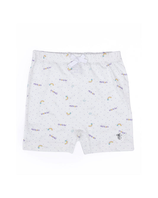 Mi Arcus Multicolored Shorts-Printed-Cotton-Pack of 5-For Infants