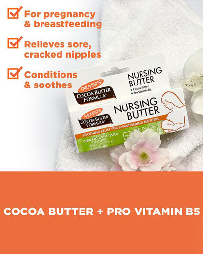 Palmer's Nursing Butter Cream-With Cocoa Butter-For Nursing & Breastfeeding Mothers