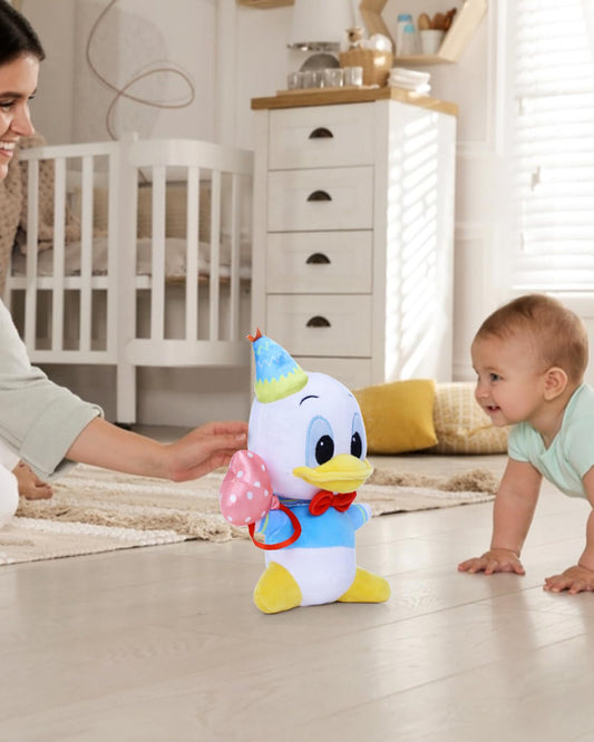 Disney Celebration Donald Duck Stuffed Soft Toy-Plush Cuddly Toy For Newborn