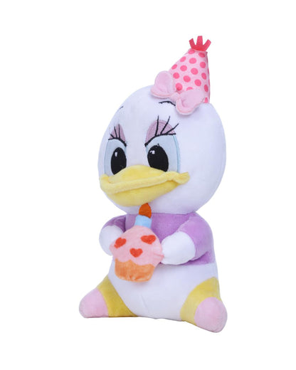 Disney Celebration Daisy Duck Stuffed Soft Toy-Plush Cuddly Toy For Newborn