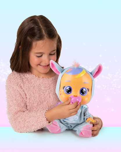 IMC Cry Babies Fantasy Jenna Doll-With Magical Tears & 10 Realistic Baby Sounds-12M+