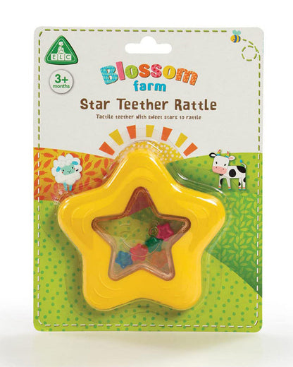 ELC Star Teether Rattle Toy-For Infants