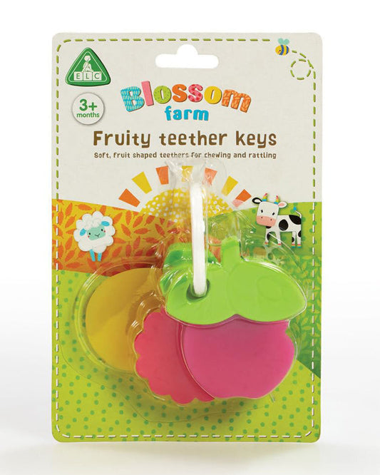 ELC Teether Fruit Keys Rattle Toy-For Infants