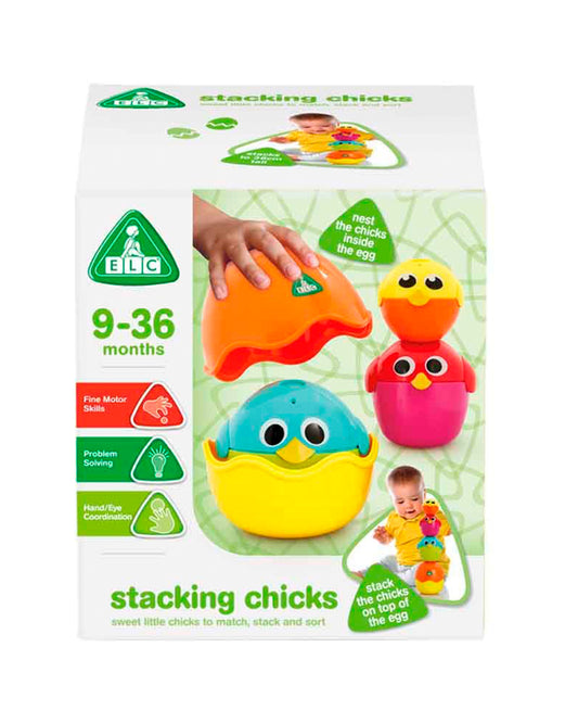 ELC Easy To Grasp Eggs-Shape Sorter & Stacker-Learning & Educational Toys-12M+