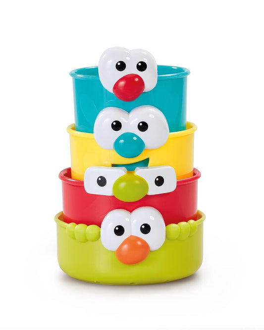 ELC Funny Faces Bath Beakers Bath Toy-Floating Pool Toys For Infants