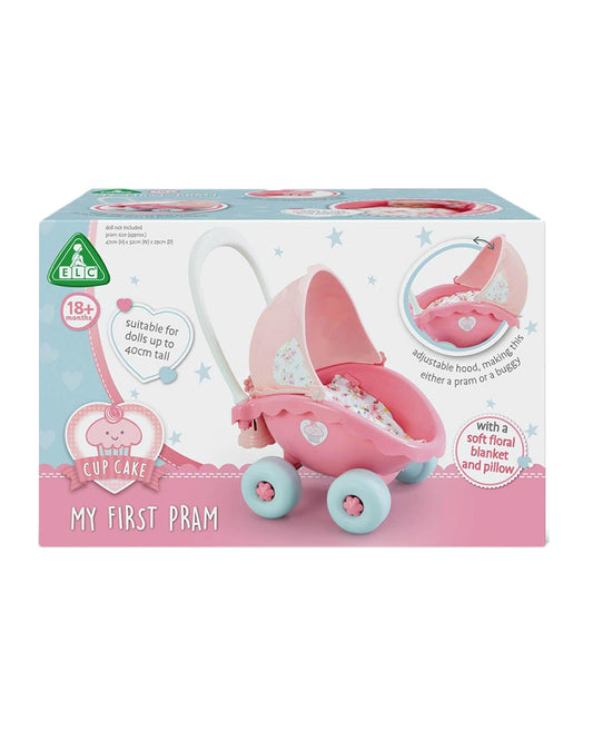 ELC Cup Cake My First Pram-Pretend & Play Toy-24M+