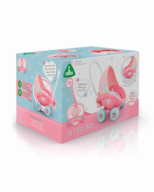 ELC Cup Cake My First Pram-Pretend & Play Toy-24M+