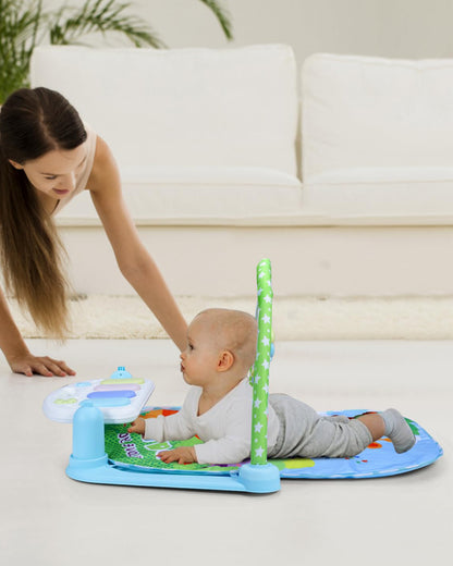 Shooting Star Piano Play Gym Mat-With Piano-Enhances Auditory Stimulation-Indoor Toy-0M+