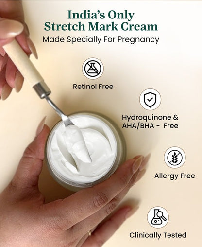 Healofy Naturals Stretch Marks Cream-Pregnancy & Breastfeeding Safe