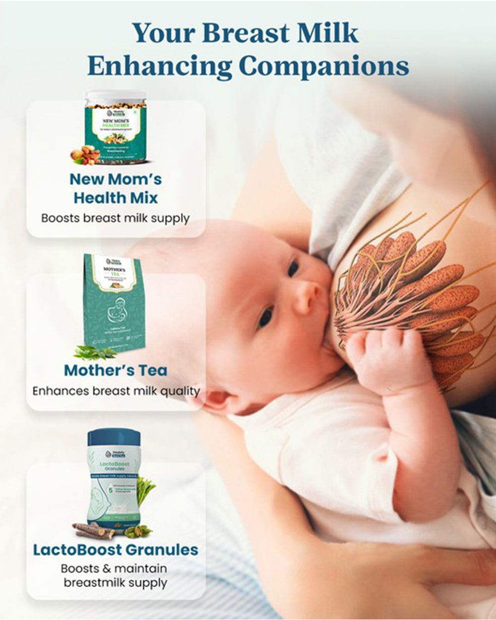 Healofy Nutri Plus Lacto Boost Granules-Breast Milk Enhancer ...