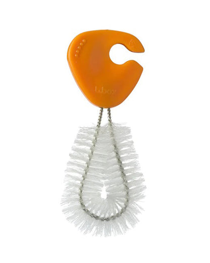 b.box Cleaning Brush Set-Set of 5-With Handy Ring-Orange