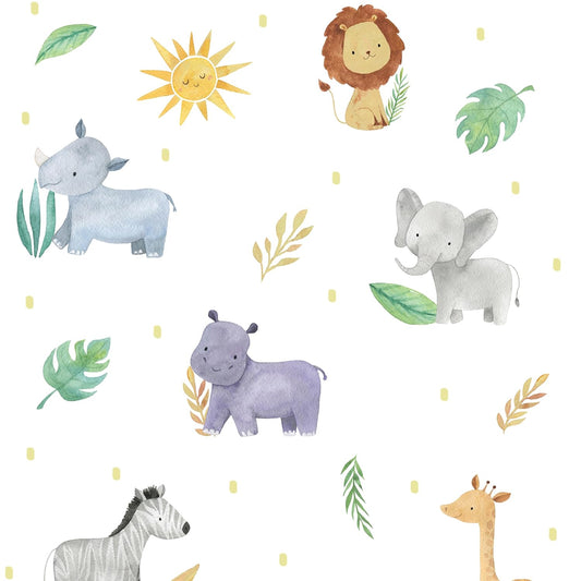 Tiny Snooze Into The Wild Swaddle-GOTS Certified Organic Cotton Muslin-Pack of 2-Infant Wraps