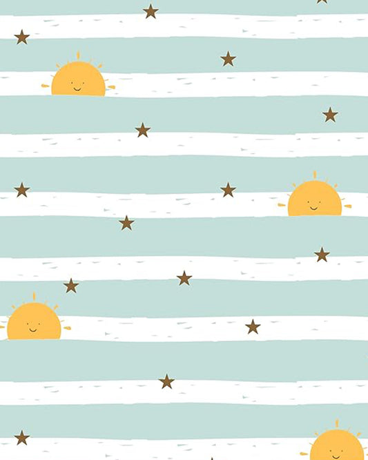 Tiny Snooze Organic Cotton Muslin Reversible Burp Cloth-Horizon-Set of 2-For Infants