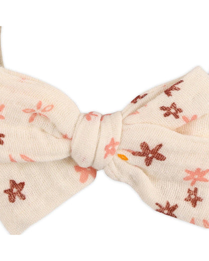 Kicks & Crawl Pink Buttercup Flower Headband-Cotton & Lycra-Pack of 3-For Infants