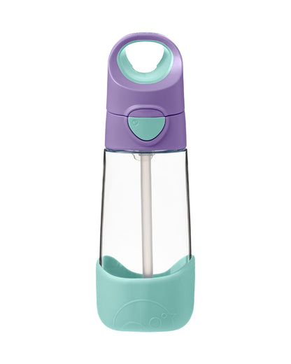 b.box School Essentials Kit-Mini Lunch Box(1000ml)-Tritan Straw Sipper(450ml)-Lilac Pop-3Y+