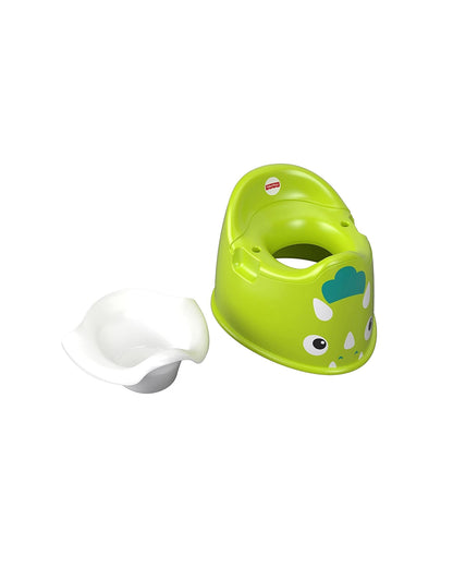 Fisher Price Character Potty Chair-With Splash Guard-12 to 36M-Dino