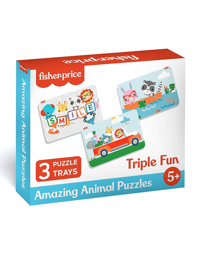 Fisher Price Amazing Animals Puzzle-60 Pieces-Learning & Educational Toys-24M+