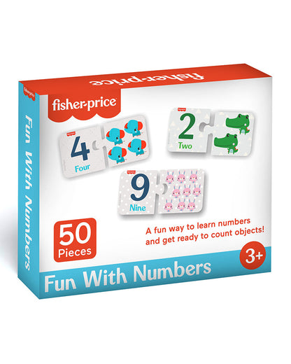 Fisher Price Fun With Numbers Puzzle-50 Pieces-Learning & Educational Toys-24M+