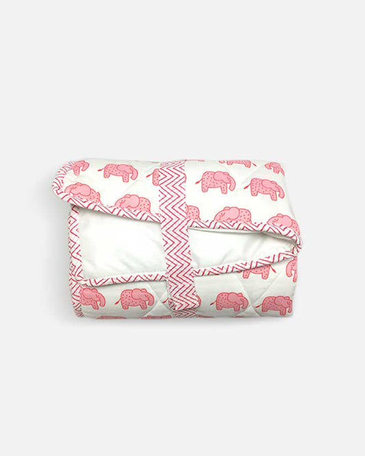 The Almirah Diaper Changing Mat-Haathi March Pink