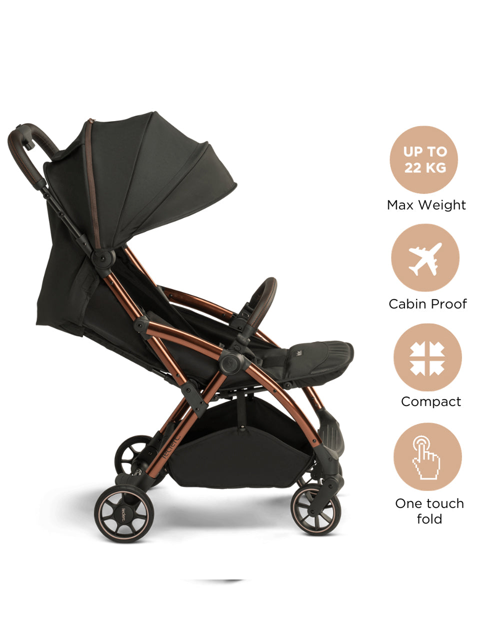 Globe Max Ickle Bubba Compact Stroller Compact Stroller Khaki