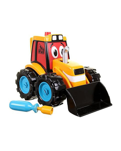 JCB My First Build & Go Digger Vehicle Toy-9M+