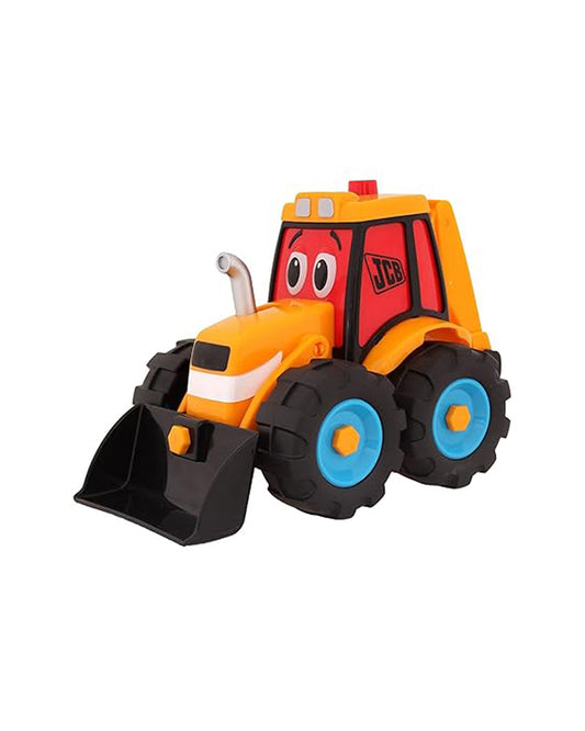 JCB My First Build & Go Digger Vehicle Toy-9M+