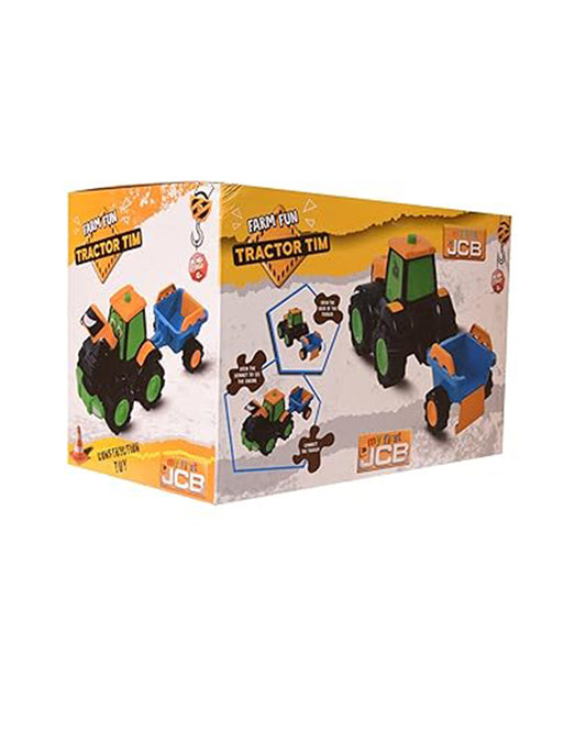 JCB My First Fun Farm Tractor Tim Vehicle Toy-9M+