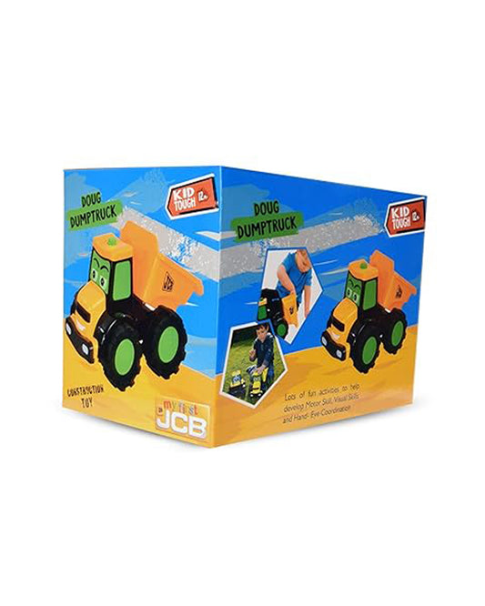 JCB My First Big Wheeler Doug Dump Truck Vehicle Toy-9M+