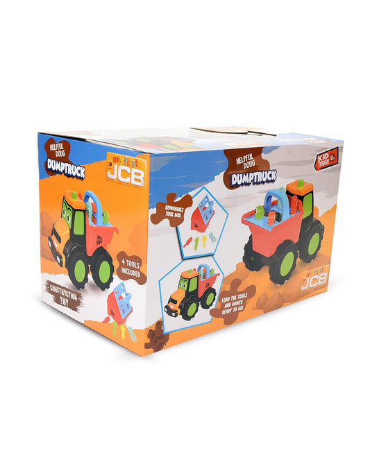 JCB My 1St Big Help Full Doug Dumptruck Vehicle Toy-9M+