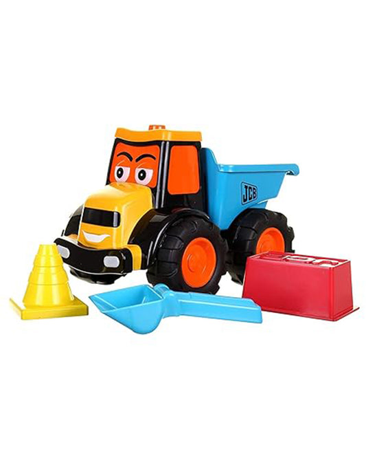 JCB My First Summertime Dexter Dump Truck Vehicle Toy-9M+