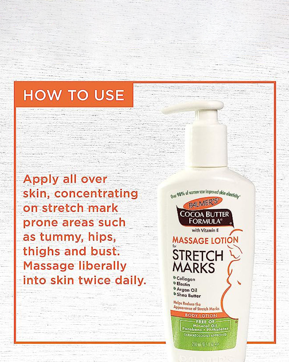 Palmer’s Massage Body LotionFor Stretch MarksWith Cocoa Butter
