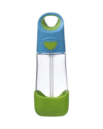 b.box School Essentials Kit-Mini Lunch Box(1000ml)-Tritan Straw Sipper(450ml)-Ocean Breeze-3Y+