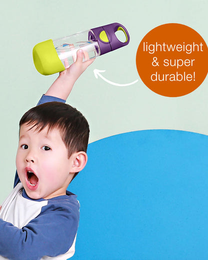 b.box School Essentials Kit-Mini Lunch Box(1000ml)-Tritan Straw Sipper(450ml)-Ocean Breeze-3Y+