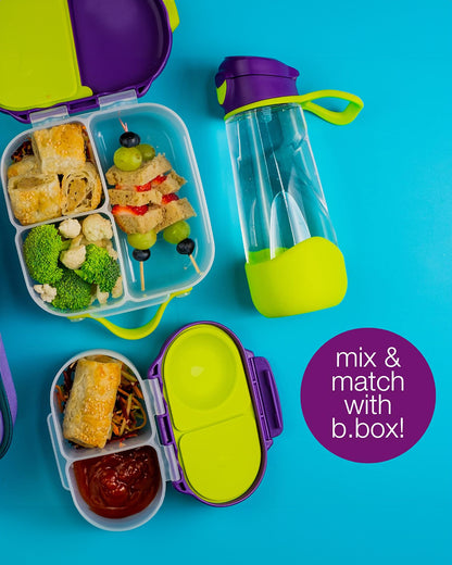 b.box Tritan Sport Spout Drink Bottle-Ocean Breeze Blue Green-With Easy Push Button & Ergonomic Triangular Shape-450 ml