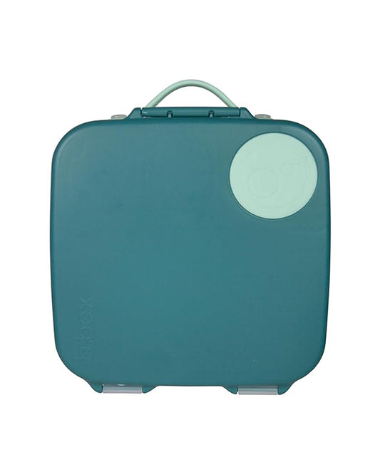 b.box Mini Lunch Box-Leak Proof-Removable Divider-Emerald Forest Green-For Feeding Infants