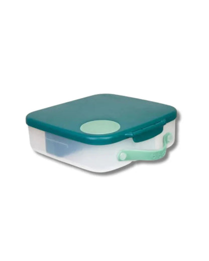 b.box School Essentials Kit-Mini Lunch Box(1000ml)-Tritan Straw Sipper(450ml)-Forest Green-3Y+