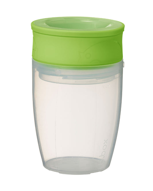 b.box 360 Cup-With Twist Lock Design & Handles-Ocean Breeze Blue Green-For Infants