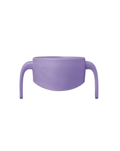 b.box 360 Cup-With Twist Lock Design & Handles-Lilac Pop Purple-For Infants