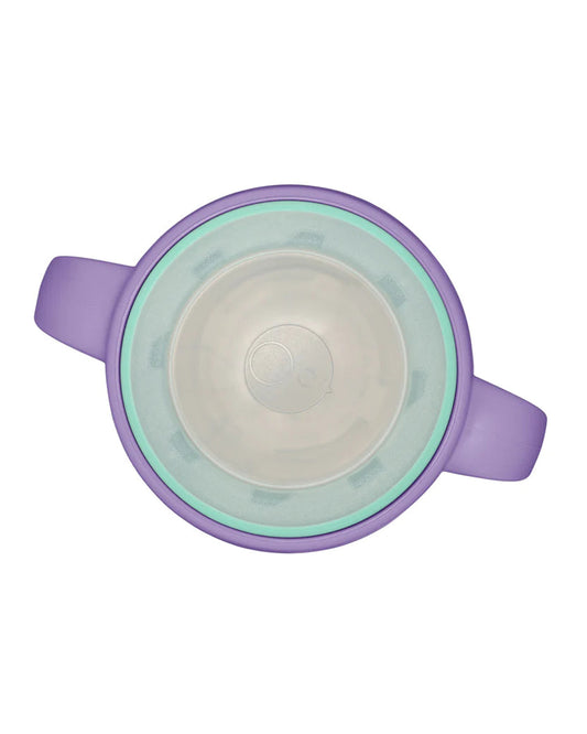 b.box 360 Cup-With Twist Lock Design & Handles-Lilac Pop Purple-For Infants
