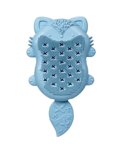 b.box Baby Soft Silicone Bath Brush-Blue