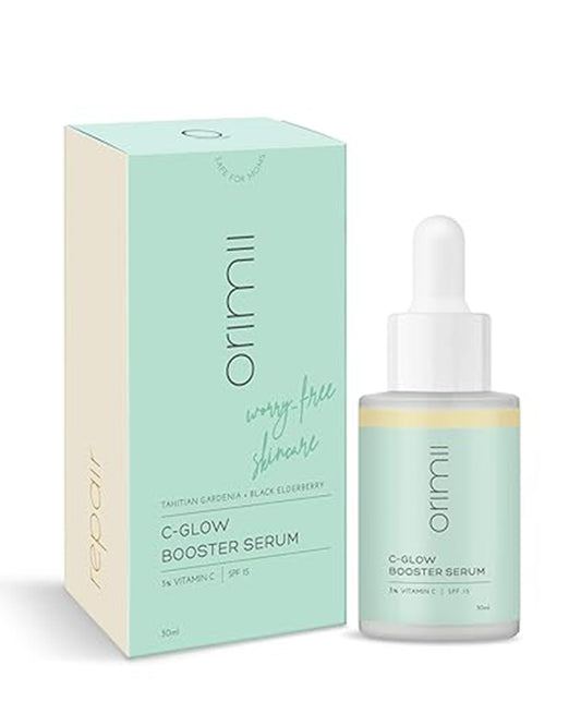 Orimii C-Glow Booster Serum-SPF 15-With Vitamin C-Targets Uneven Skin Tone-Pregnancy & Breastfeeding Safe