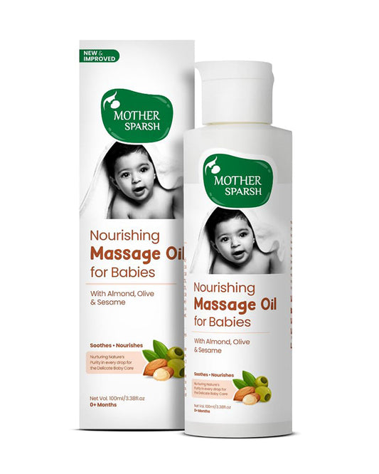 Mother Sparsh Nourishing Baby Massage Oil & Baby Hair Oil-100 ml