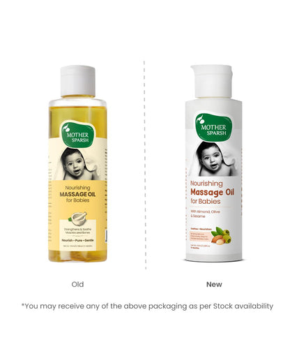 Mother Sparsh Nourishing Baby Massage Oil & Baby Hair Oil-100 ml