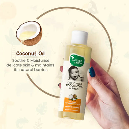 Mother Sparsh Cold Pressed Coconut Baby Massage Oil